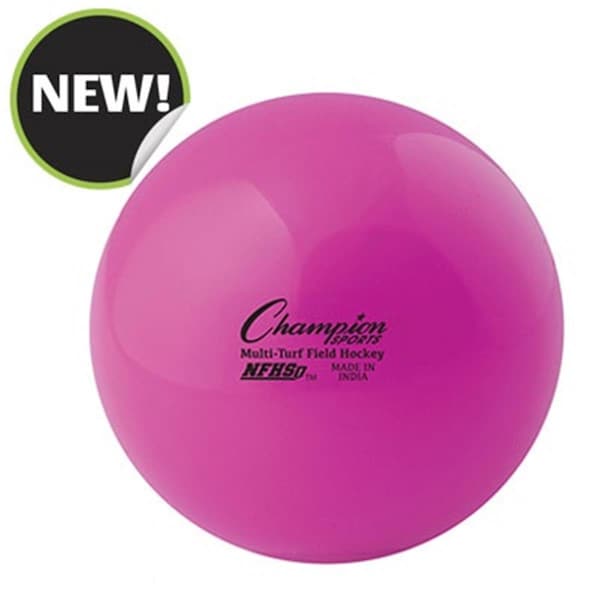 Champion Sports 2.75 in. Field Hockey Balls, Pink FHB1PK - main